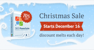 70% OFF SEO Powersuite christmas 2014 sale